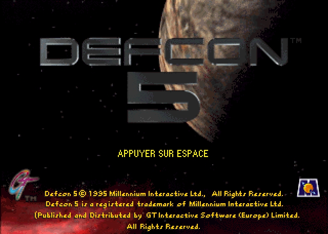 Скриншот из игры Defcon 5 под номером 4