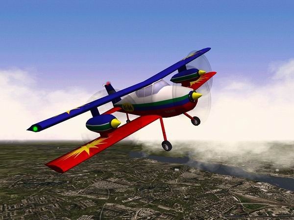 Скриншот из игры X-Plane 6 под номером 12