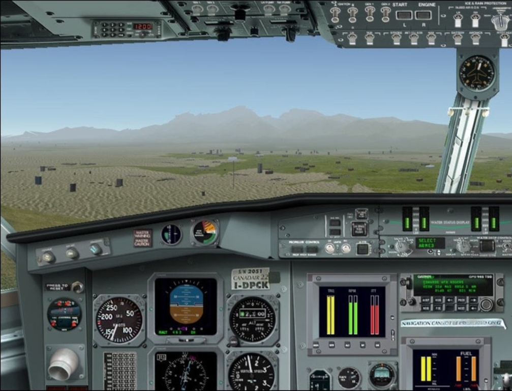 Скриншот из игры X-Plane 8 под номером 3