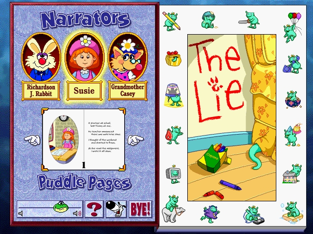 Скриншот из игры Puddle Books: The Lie под номером 1