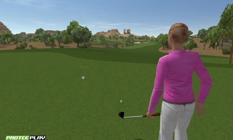 Скриншот из игры ProTee Play 2009: The Ultimate Golf Game под номером 1