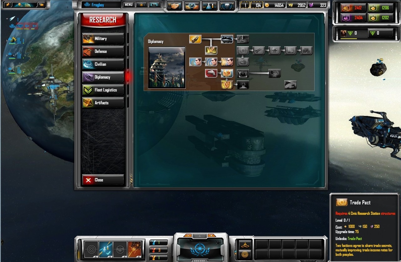 Скриншот из игры Sins of a Solar Empire: Diplomacy под номером 3