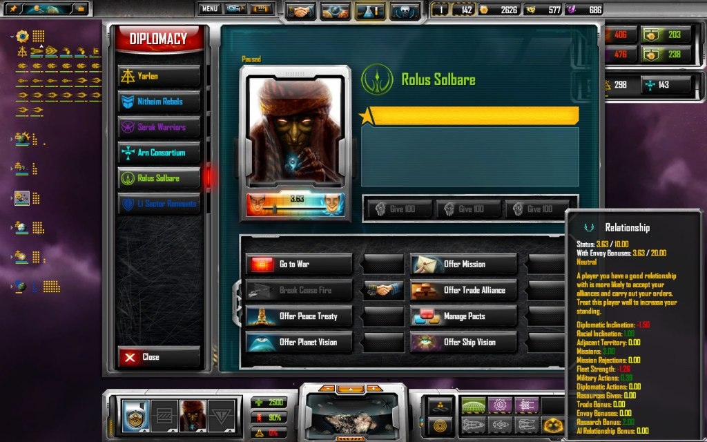 Скриншот из игры Sins of a Solar Empire: Diplomacy под номером 33