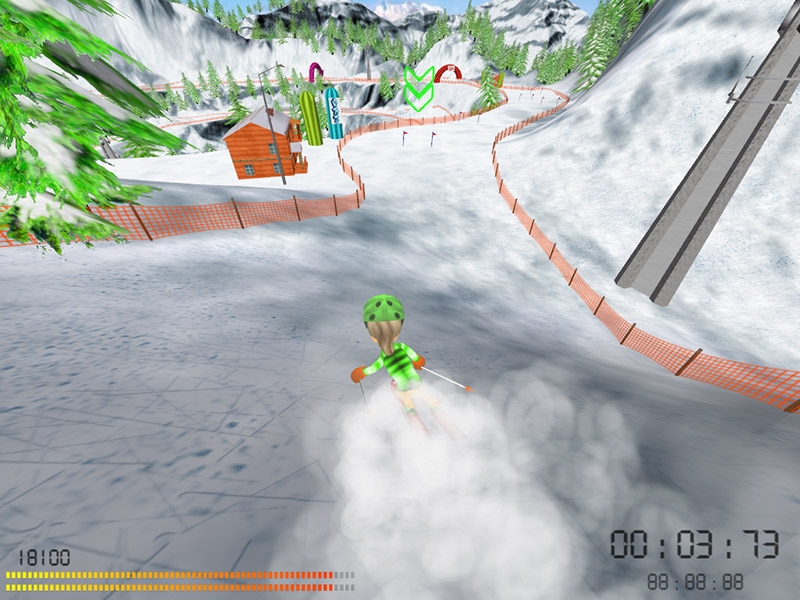 Скриншот из игры SKI под номером 11
