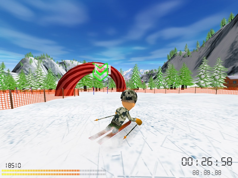 Скриншот из игры SKI под номером 7