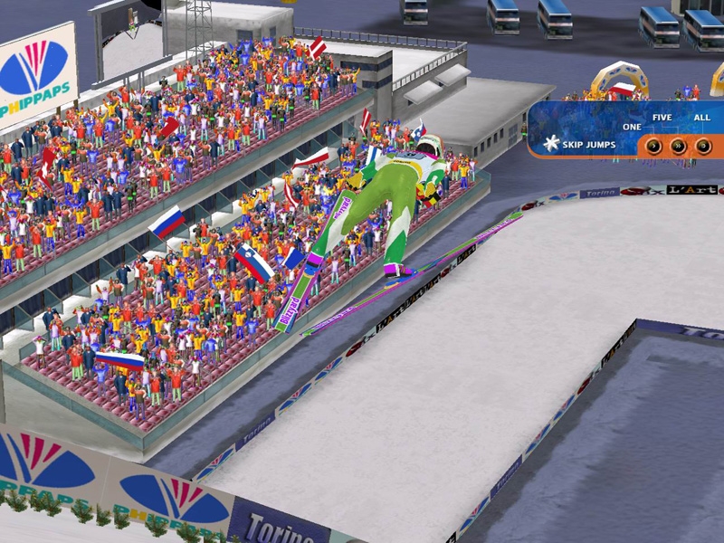 Скриншот из игры Ski Jumping 2005: Third Edition под номером 1