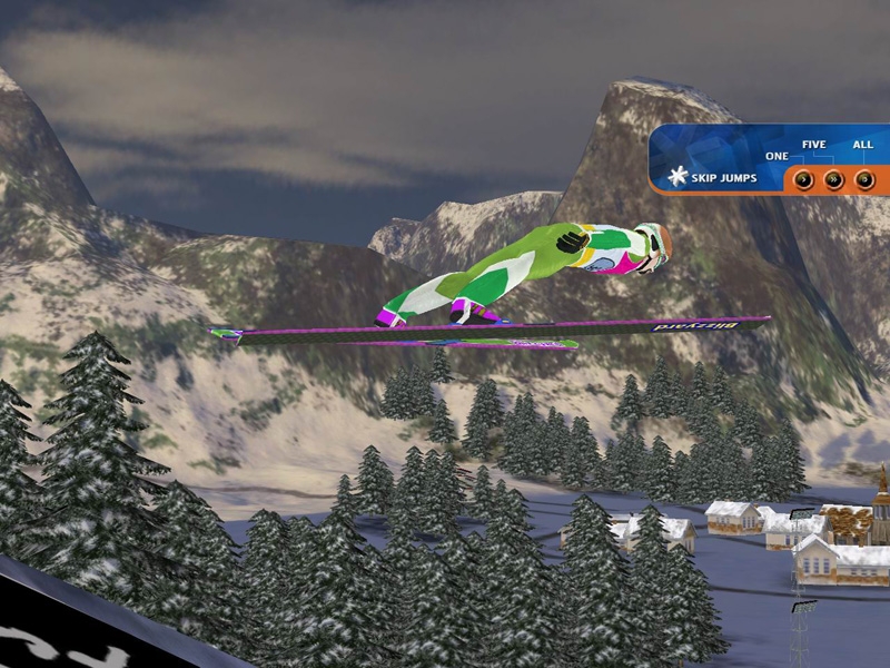 Скриншот из игры Ski Jumping 2005: Third Edition под номером 2