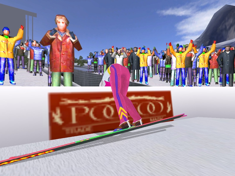 Скриншот из игры Ski Jumping 2005: Third Edition под номером 22