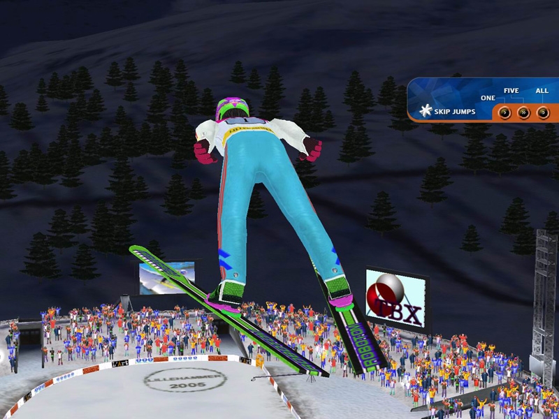 Скриншот из игры Ski Jumping 2005: Third Edition под номером 23