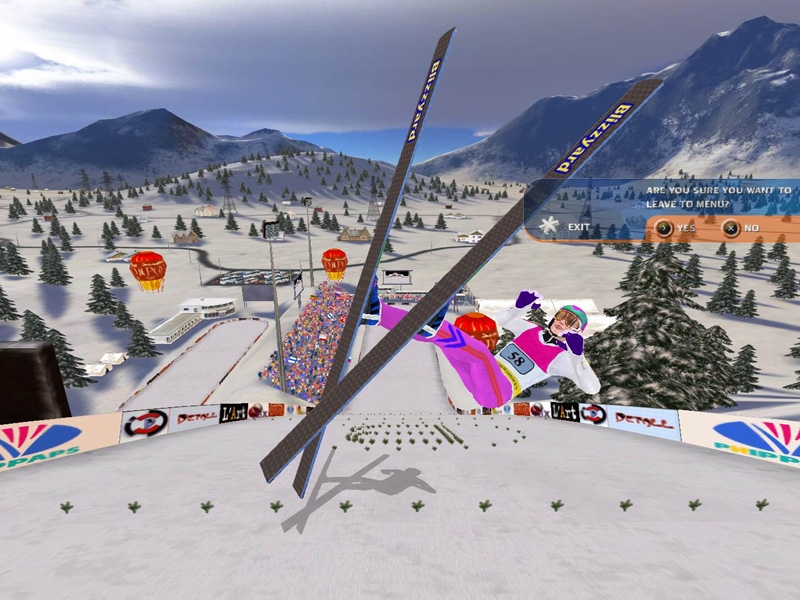 Скриншот из игры Ski Jumping 2005: Third Edition под номером 28