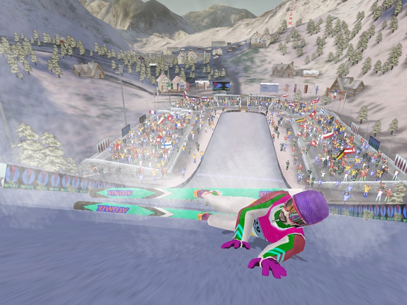 Скриншот из игры Ski Jumping 2005: Third Edition под номером 29