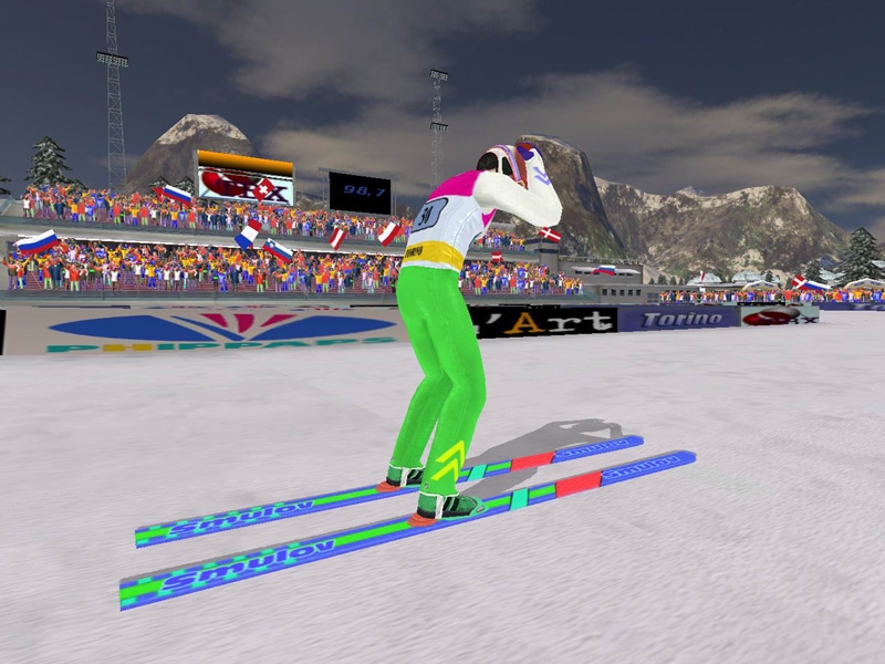 Скриншот из игры Ski Jumping 2005: Third Edition под номером 30