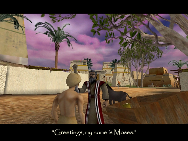 Скриншот из игры Deliverance: Moses in Pharaoh’s Courts под номером 9