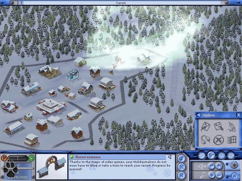 Скриншот из игры Ski Park Manager 2003 под номером 10