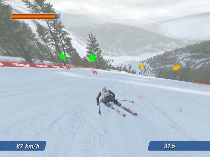 Скриншот из игры Ski Racing 2005 featuring Hermann Maier под номером 13