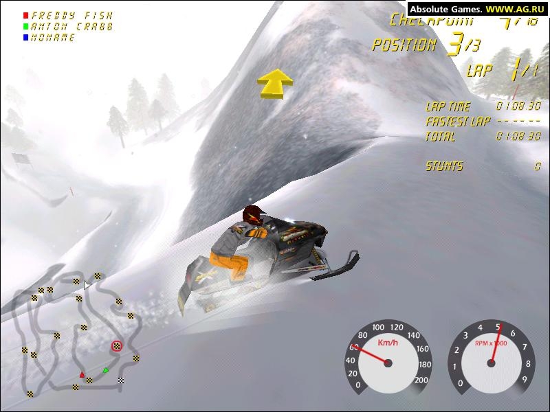 Скриншот из игры Ski-Doo X-Team Racing под номером 3