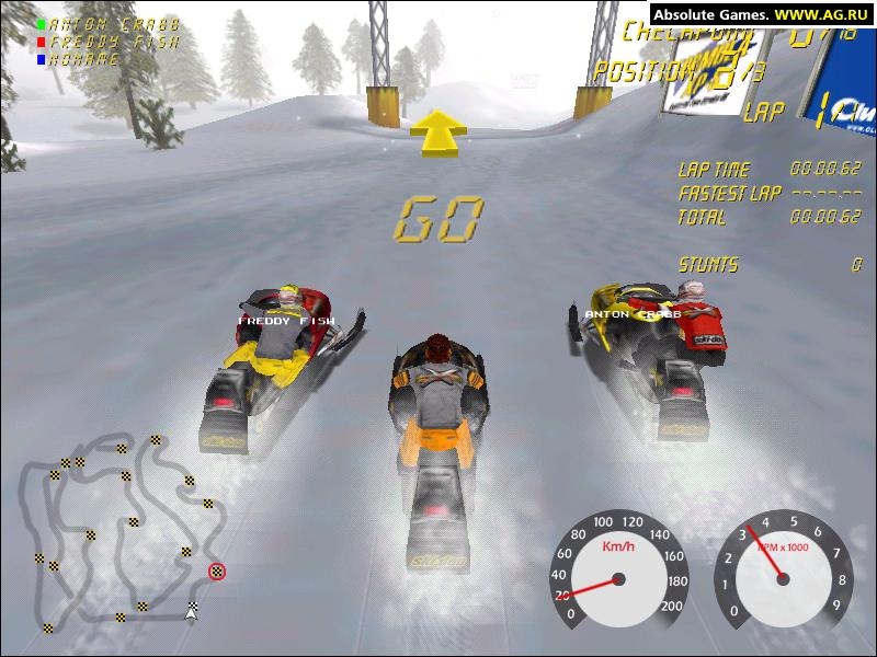 Скриншот из игры Ski-Doo X-Team Racing под номером 4