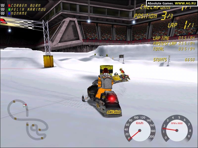 Скриншот из игры Ski-Doo X-Team Racing под номером 5