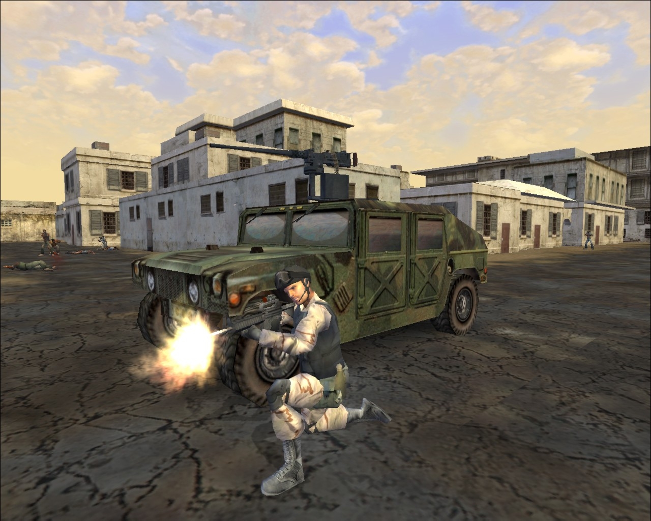 Скриншот из игры Delta Force: Black Hawk Down под номером 17