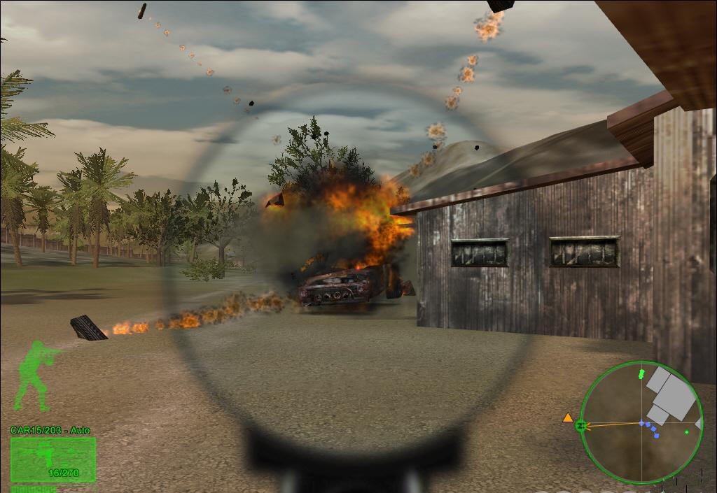 Скриншот из игры Delta Force: Black Hawk Down под номером 24