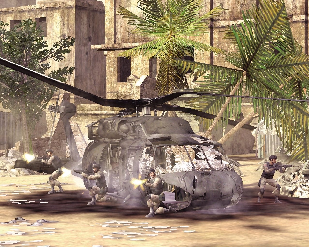 Скриншот из игры Delta Force: Black Hawk Down под номером 5