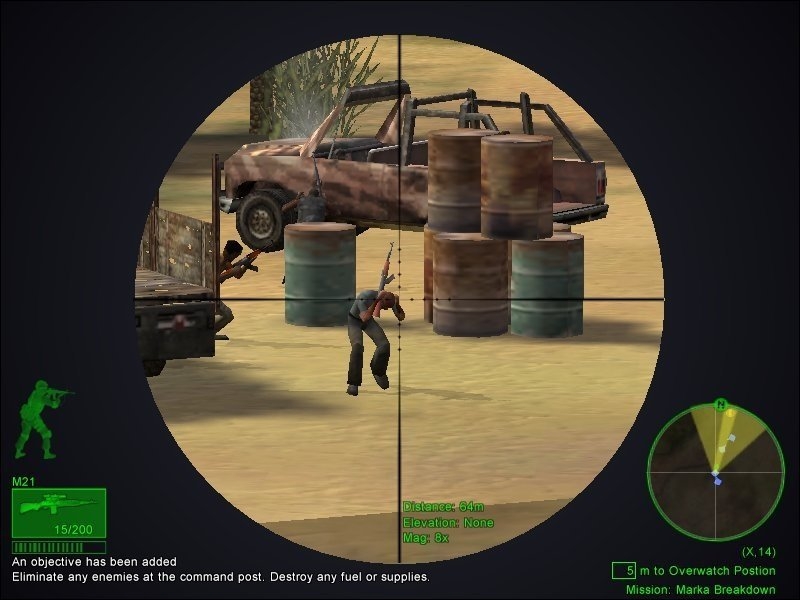 Скриншот из игры Delta Force: Black Hawk Down под номером 9