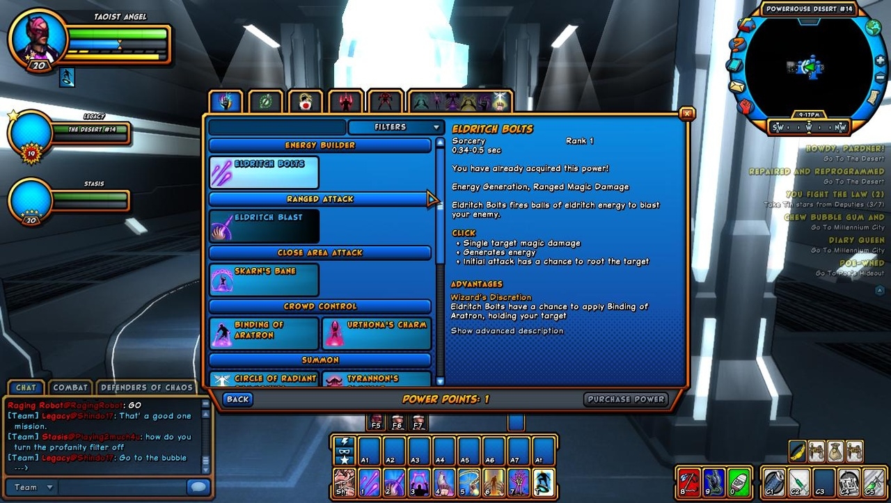 Скриншот из игры Champions Online под номером 36