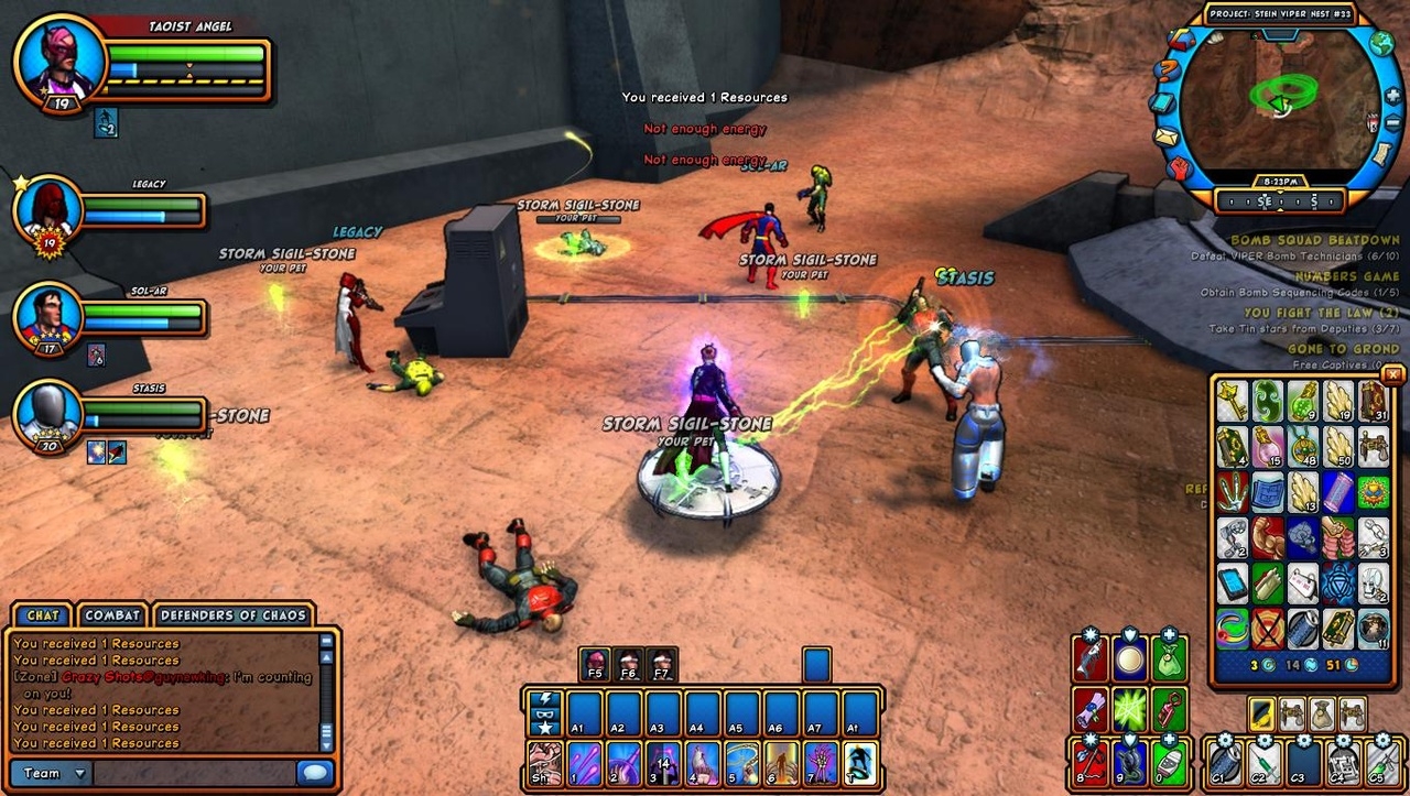 Скриншот из игры Champions Online под номером 43