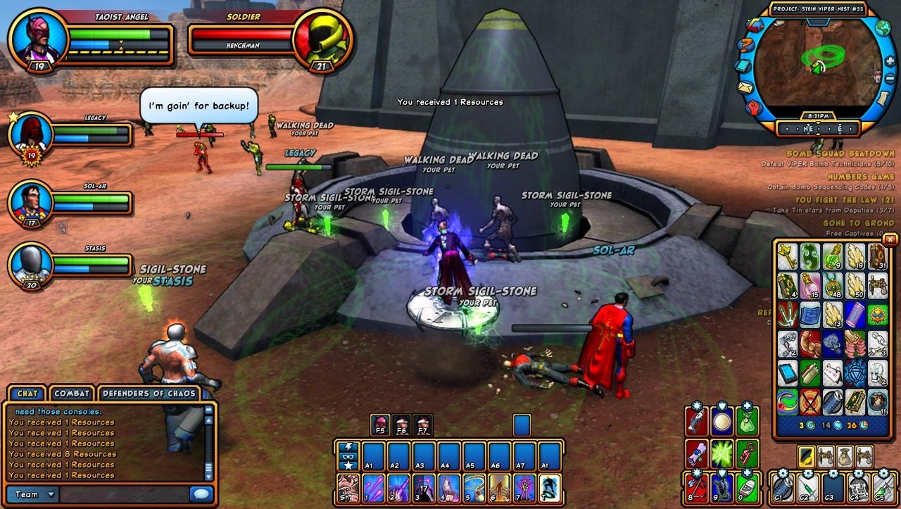 Скриншот из игры Champions Online под номером 44