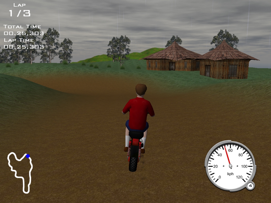 Скриншот из игры Xtreme Moped Racing под номером 2