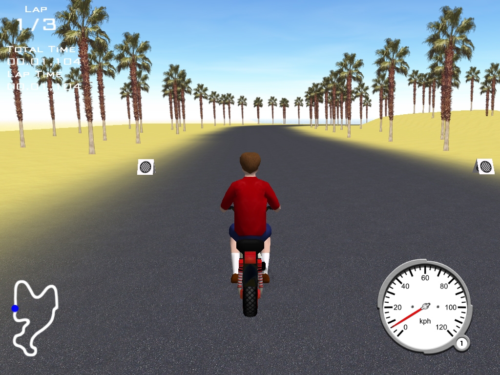 Скриншот из игры Xtreme Moped Racing под номером 8