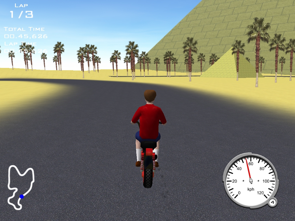 Скриншот из игры Xtreme Moped Racing под номером 9