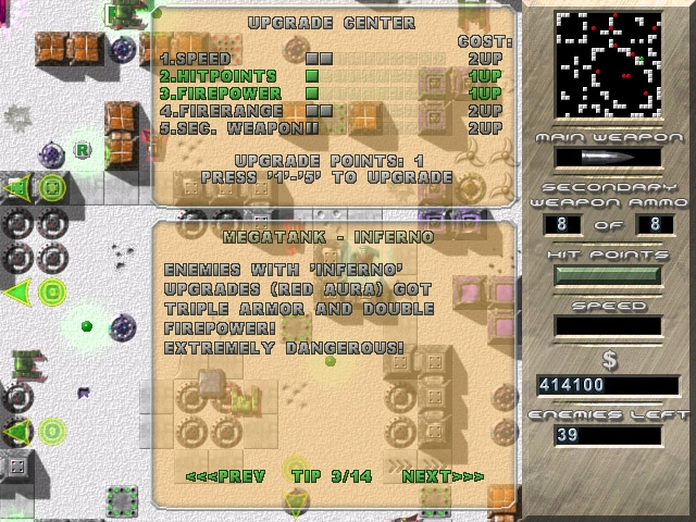 Скриншот из игры Xtreme Tankz Madness 2 под номером 6