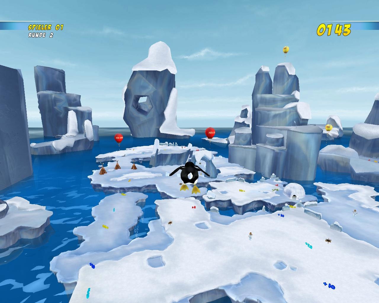 Скриншот из игры Yetisports Arctic Adventure под номером 1