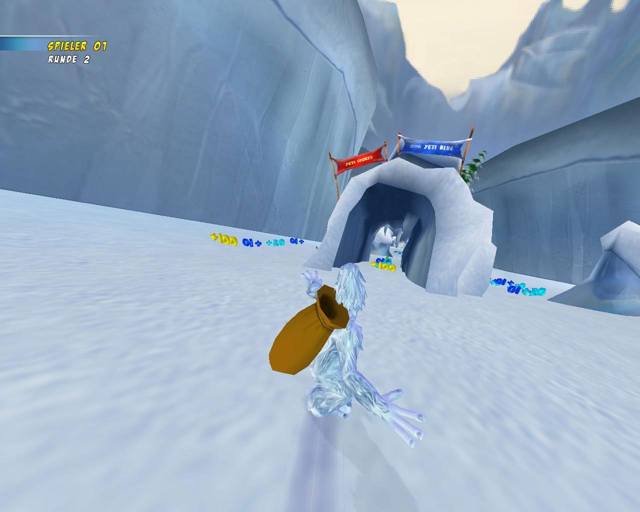Скриншот из игры Yetisports Arctic Adventure под номером 7