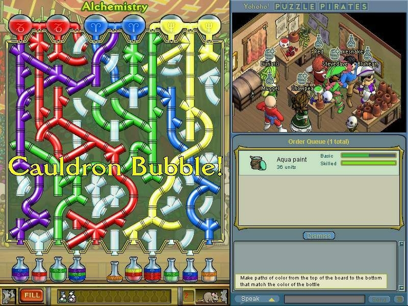 Скриншот из игры Yohoho! Puzzle Pirates под номером 2