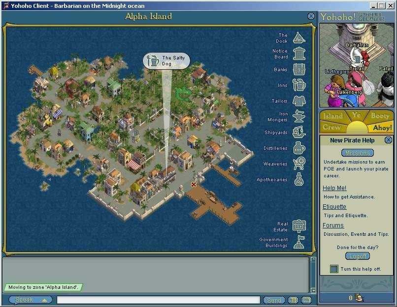 Скриншот из игры Yohoho! Puzzle Pirates под номером 3
