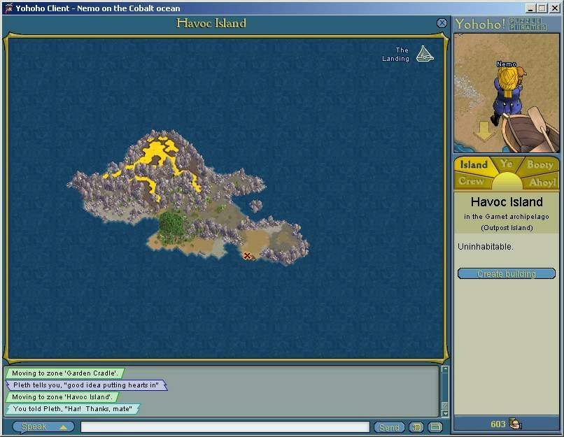 Скриншот из игры Yohoho! Puzzle Pirates под номером 7
