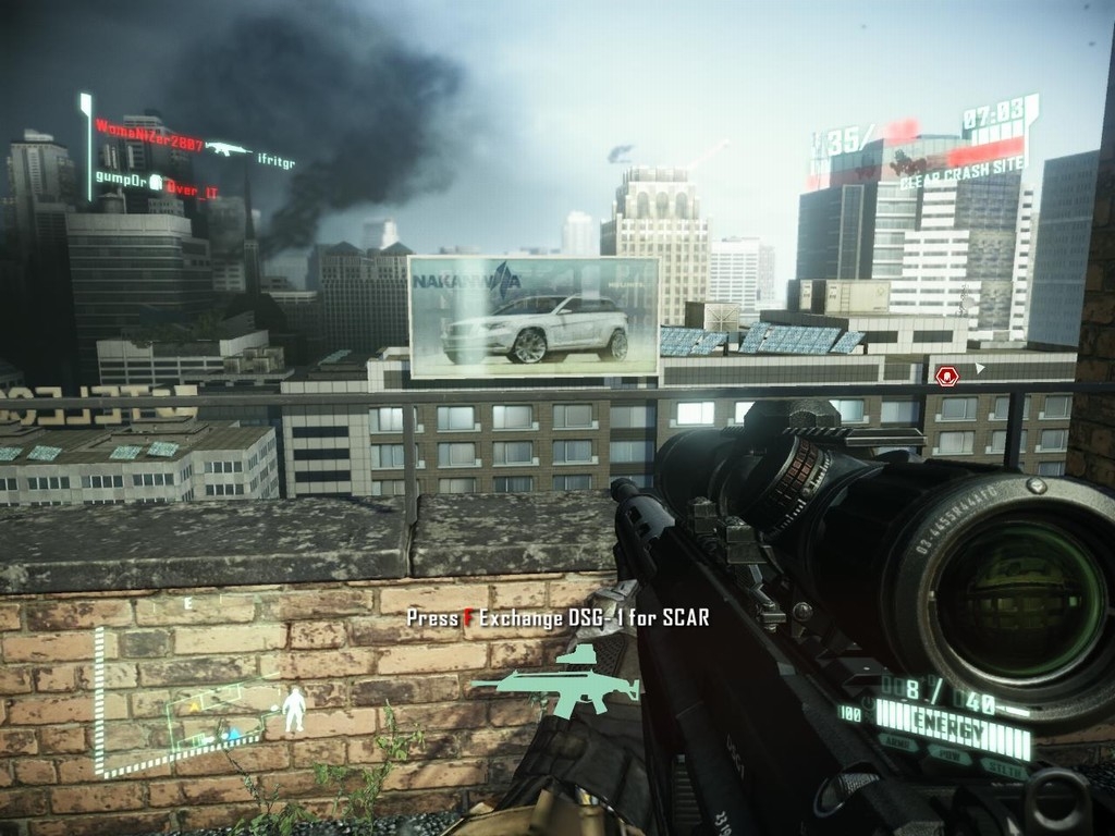 Скриншот из игры Crysis 2 под номером 58