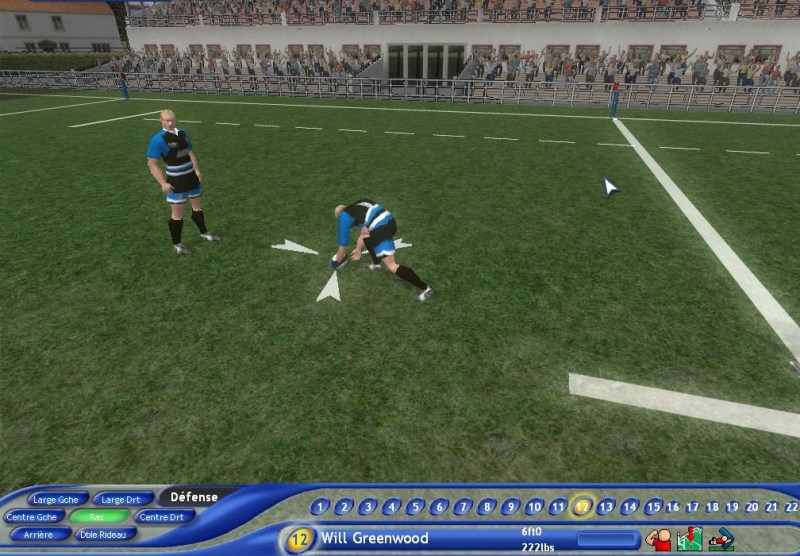 Скриншот из игры Pro Rugby Manager 2004 под номером 30