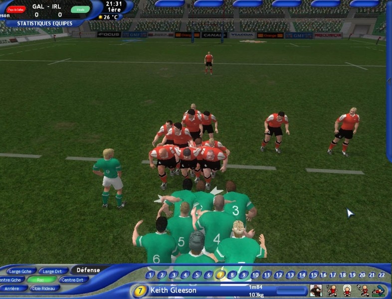 Скриншот из игры Pro Rugby Manager 2004 под номером 44