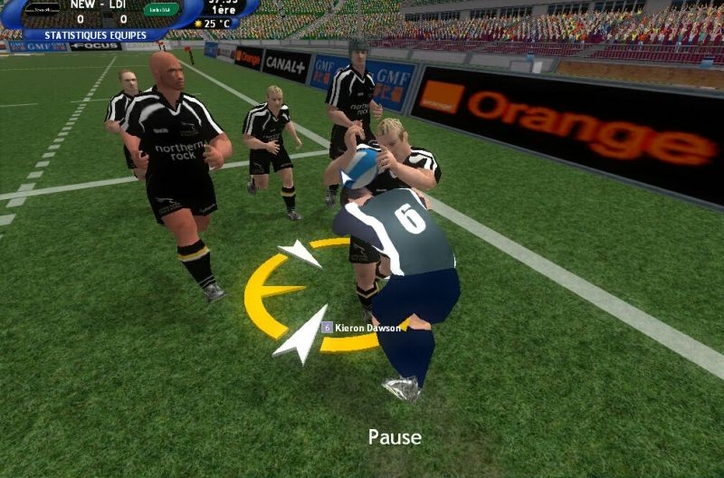 Скриншот из игры Pro Rugby Manager 2004 под номером 48