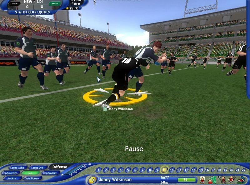Скриншот из игры Pro Rugby Manager 2004 под номером 49