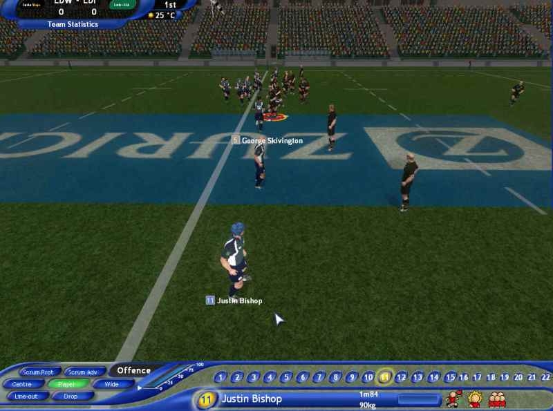 Скриншот из игры Pro Rugby Manager 2004 под номером 66