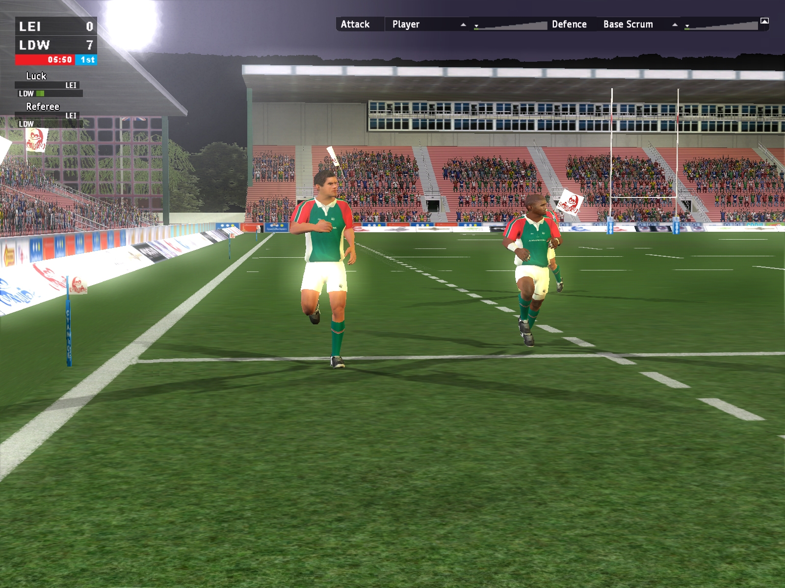 Игра для PC Rugby 20. Rugby 2005. Total Club Manager 2005 картинки. Attack Player.