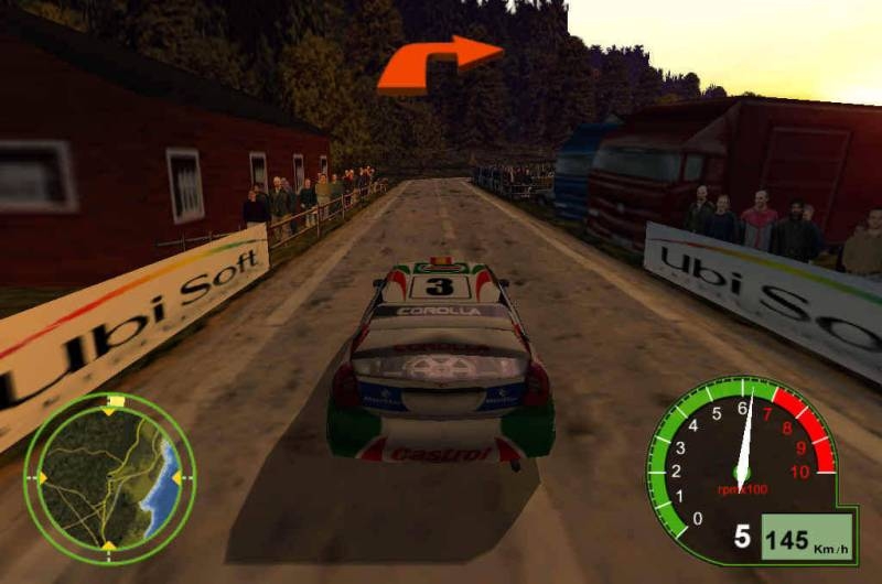 Скриншот из игры Pro Rally 2001 под номером 1