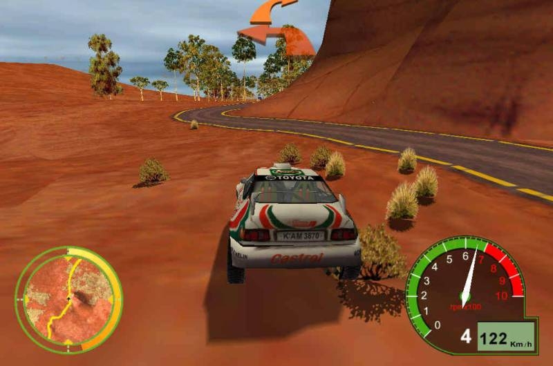 Скриншот из игры Pro Rally 2001 под номером 2