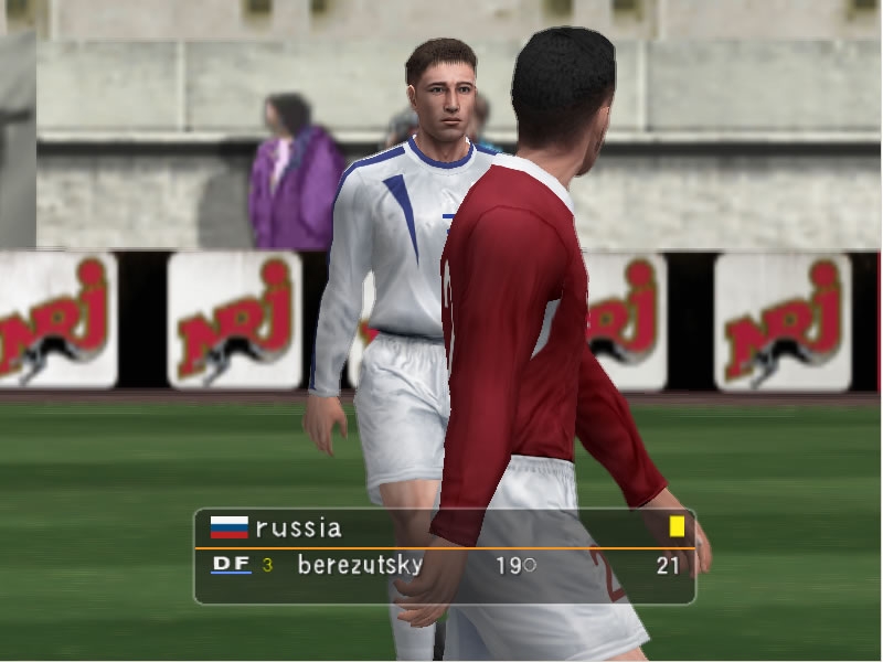 Скриншот из игры Pro Evolution Soccer 3 под номером 7