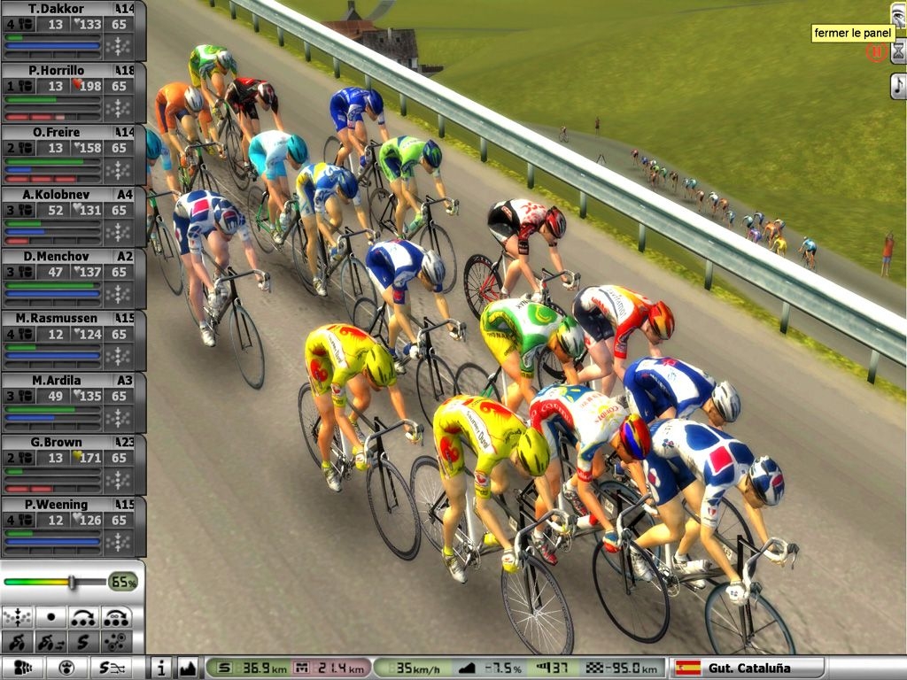 Скриншот из игры Pro Cycling Manager 2006 под номером 7