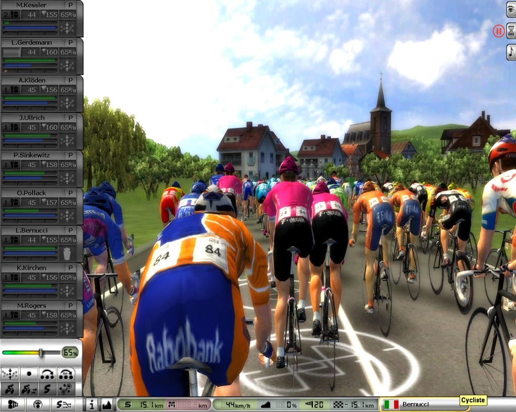 Скриншот из игры Pro Cycling Manager 2006 под номером 9